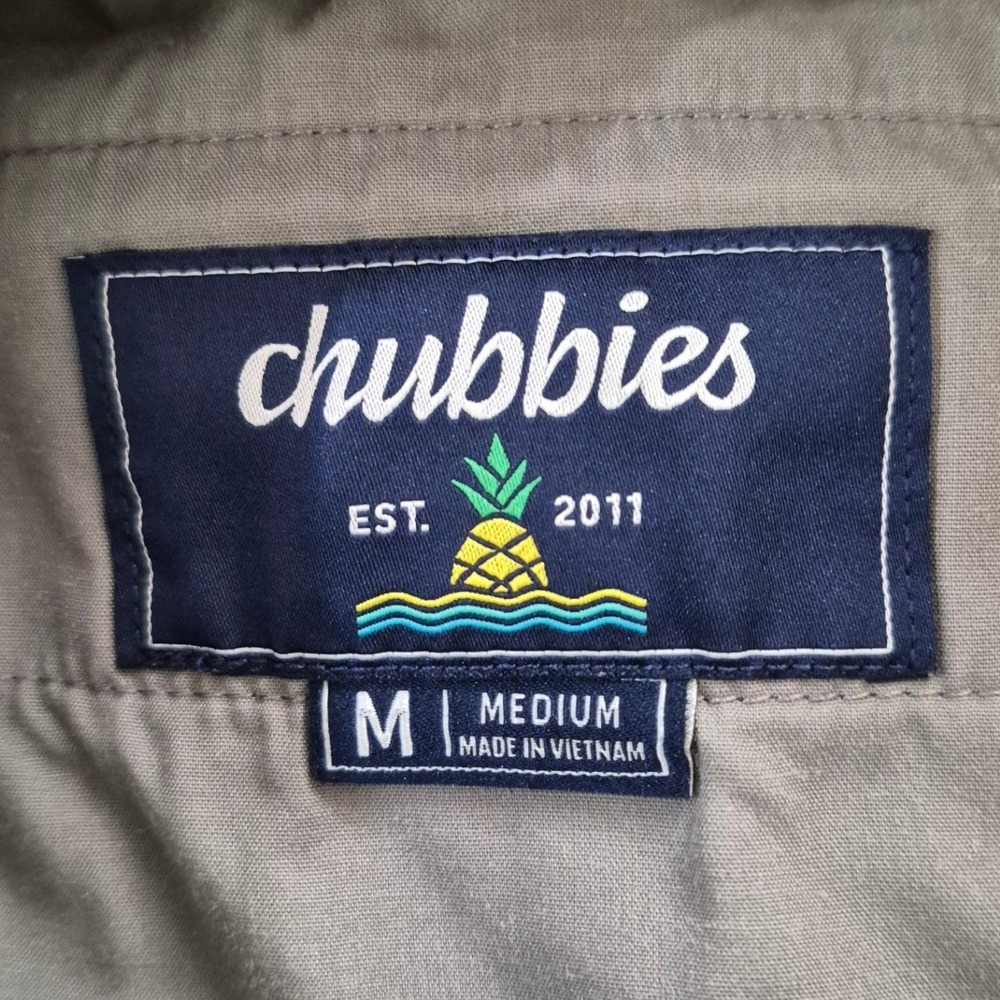 Chubbies Everywear Shorts Mens Medium Navy Blue 6 Inch Inseam Stretch Golf - Picture 5 of 6